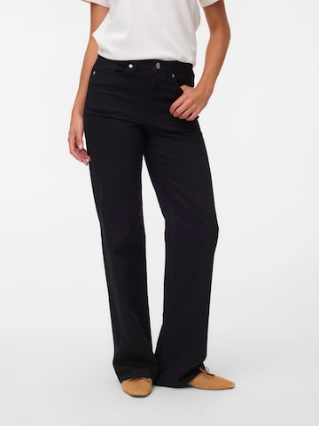 VERO MODA - regular Vaquero en negro: frente