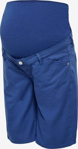 Esprit Maternity Slimfit Shorts in Blau: predná strana