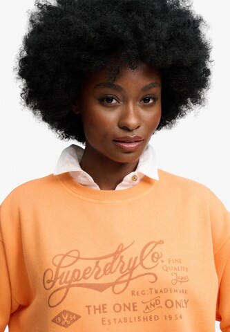 Superdry & Co Sweatshirt in Orange