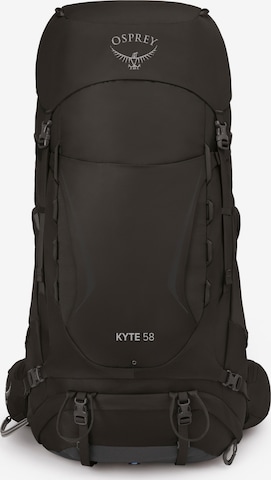 Osprey Sports Backpack 'Kyte 58' in Black: front