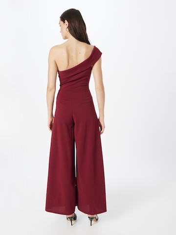 WAL G. Jumpsuit 'OZZY' in Rot