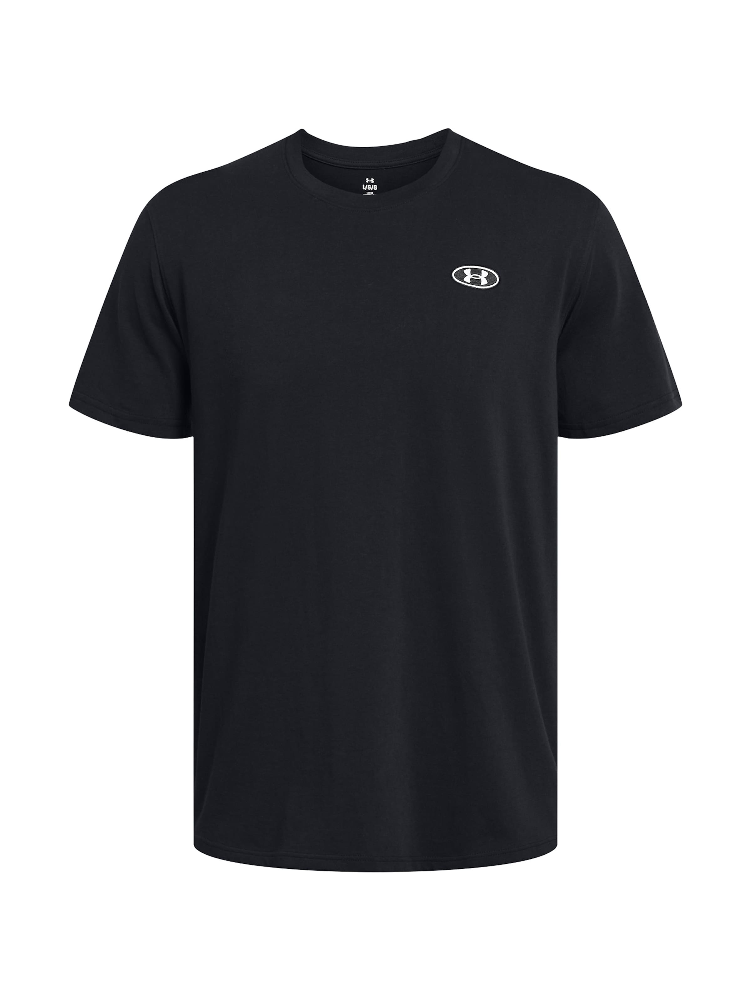 UNDER ARMOUR Functioneel shirt in Zwart: voorkant