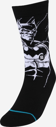 Stance Athletic Socks 'THE BATMAN' in Black: front