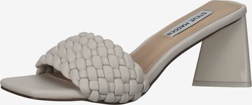 STEVE MADDEN Mules in Beige: front