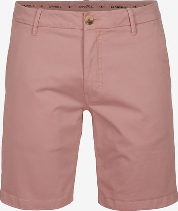 Pantalon chino 'Vaca' O'NEILL en rose : devant