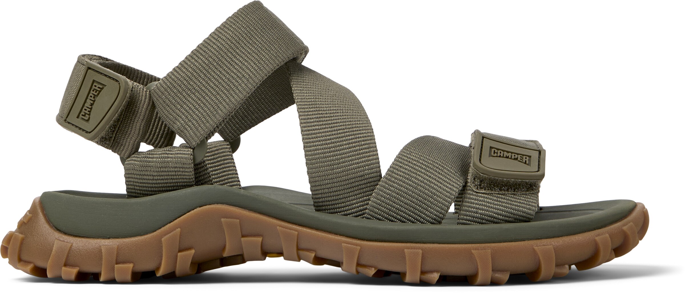 CAMPER Strap sandal 'Drift Trail' in Green