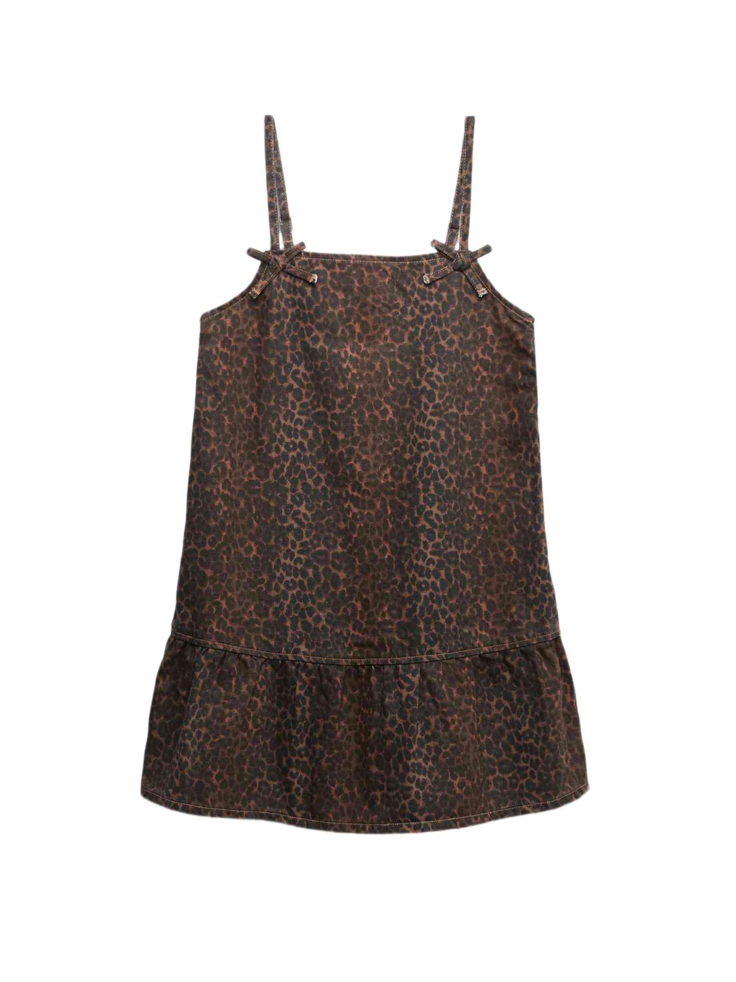 Marks & Spencer Jurk in Bruin: voorkant
