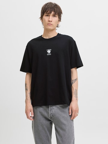 JACK & JONES Shirt in Black: front