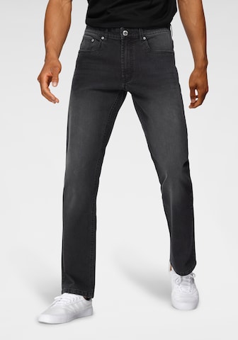 JOHN DEVIN Loosefit Jeans in Schwarz: predná strana