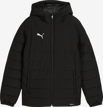 PUMA Urheilutakki 'TeamAdditions' värissä musta: etupuoli