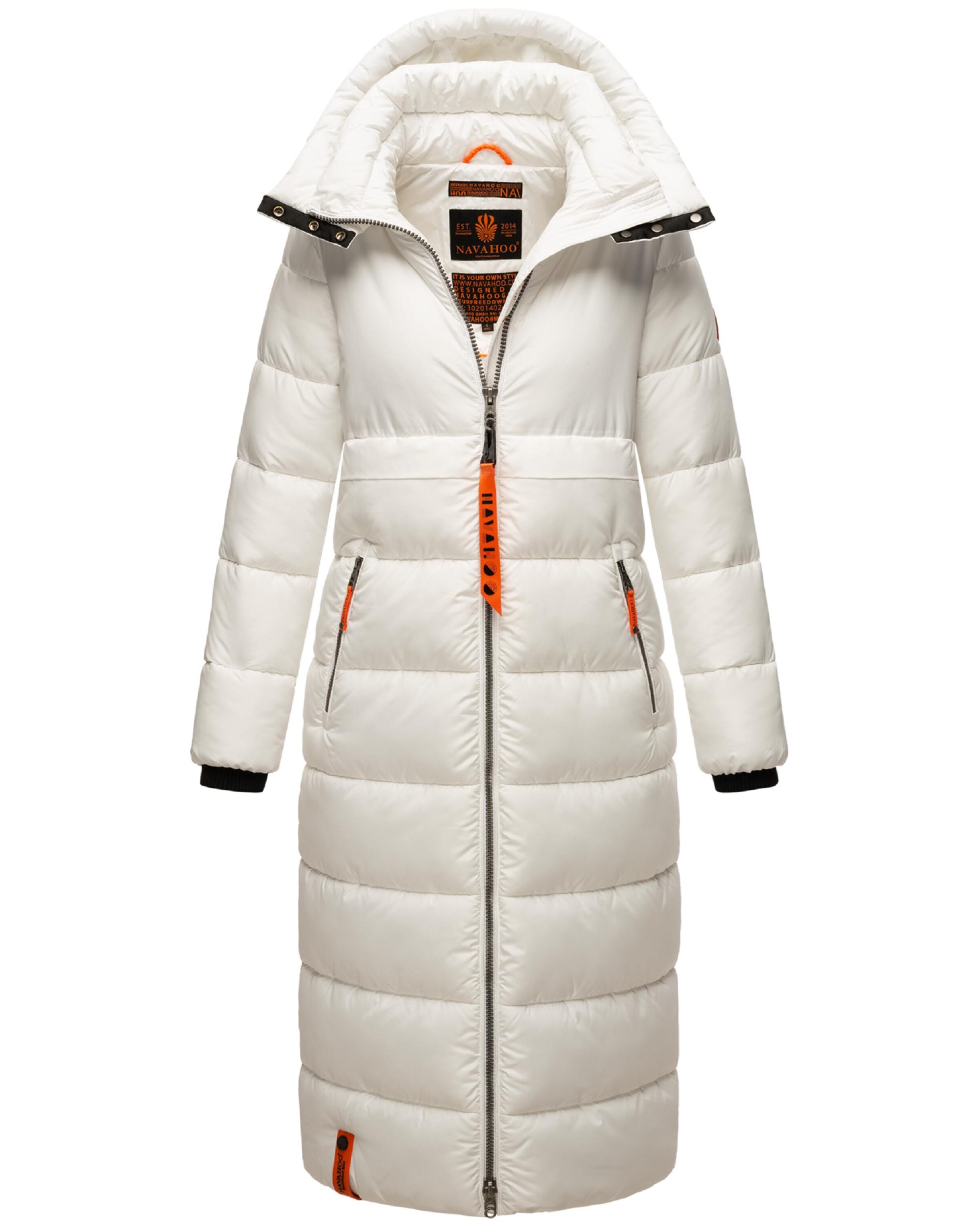 NAVAHOO Talvemantel, värv valge