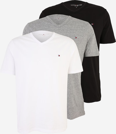 Apatiniai marškinėliai iš Tommy Hilfiger Underwear, spalva – pilka / juoda / balta, Prekių apžvalga