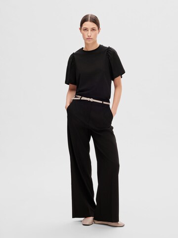 SELECTED FEMME - Camiseta 'SLFPenelope' en negro