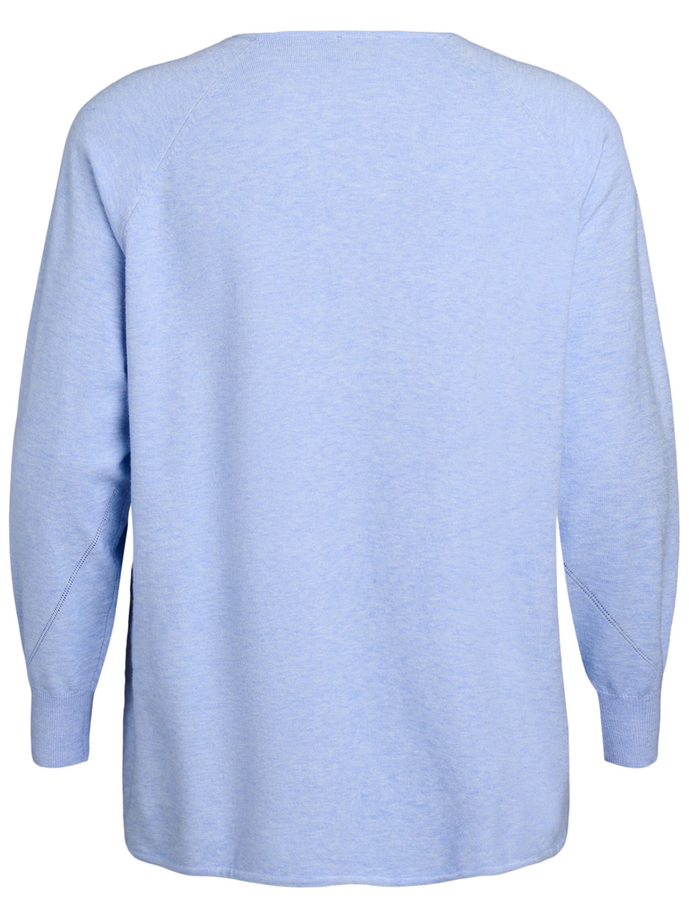 Zizzi Sweater 'Caella' in Blue