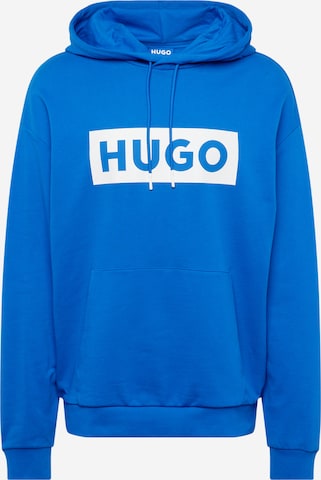 HUGO Sweatshirt 'Nalves' in Blauw: voorkant