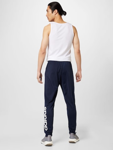 ADIDAS SPORTSWEAR Trainingspak 'Linear Logo' in Blauw