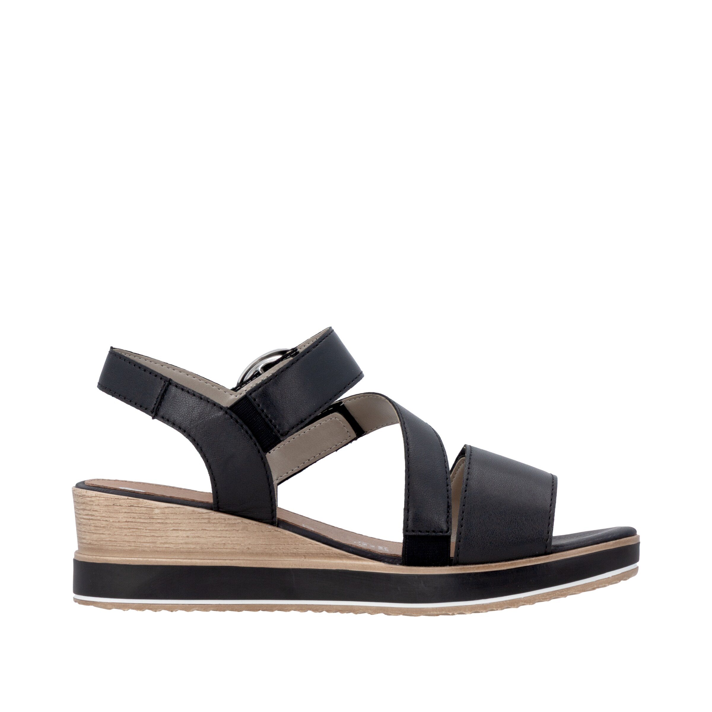 Sandales à lanières REMONTE en noir