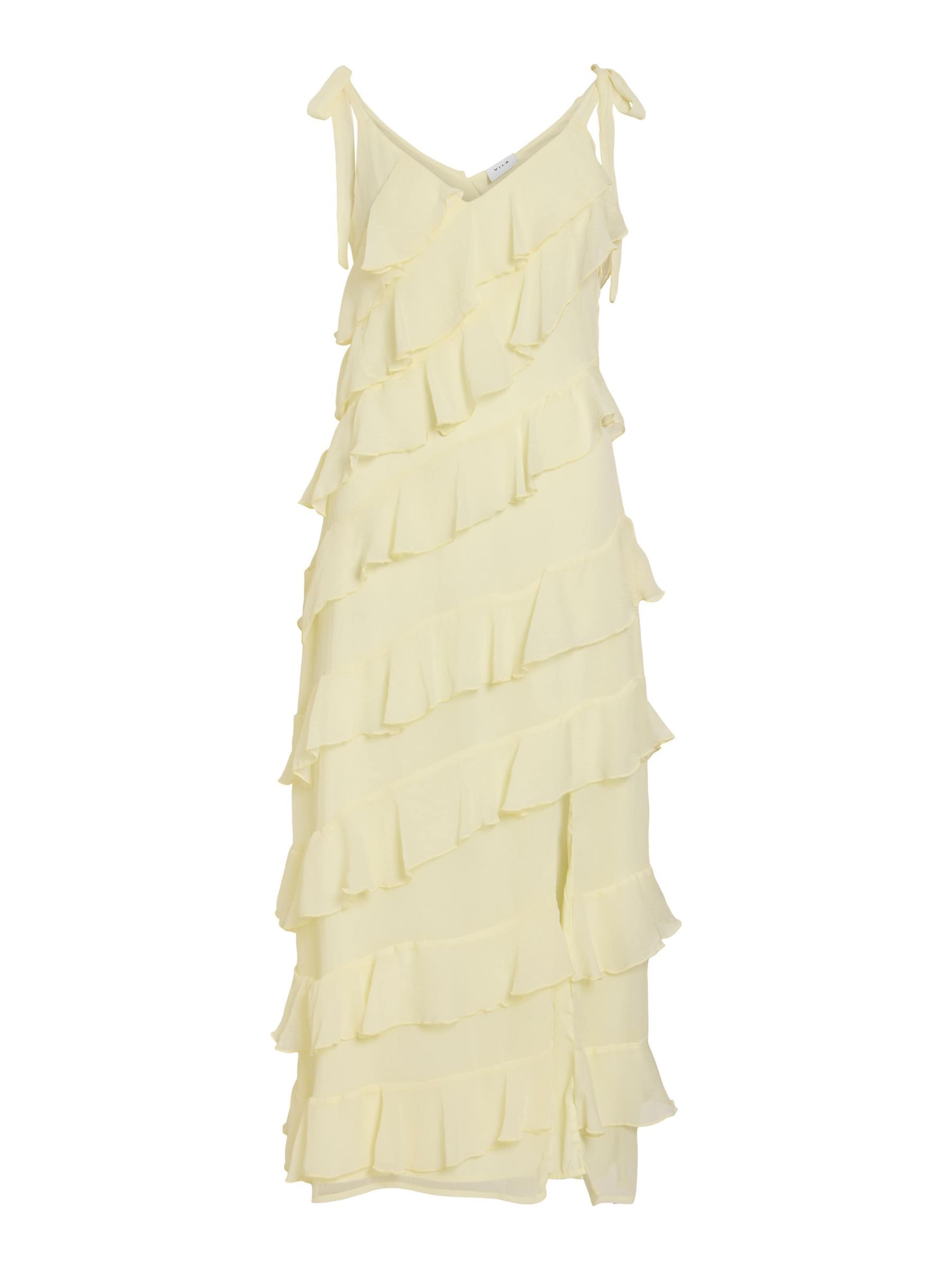 Abito 'VILuna' VILA di colore giallo pastello, Visualizzazione prodotti