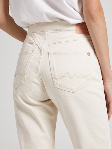 Coupe slim Jean 'BETTY' Pepe Jeans en beige