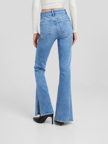 Bershka Flared Jeans in Blue