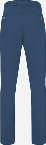 CLUB OF COMFORT Slimfit Hose 'Garvey' in Blau