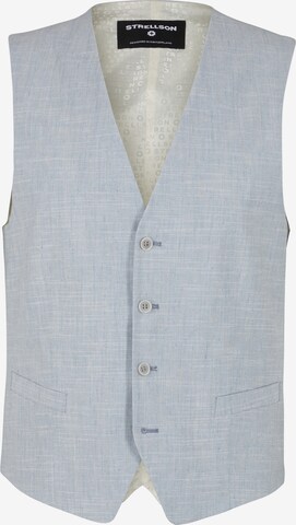 STRELLSON Gilet 'Gyl' in Blauw: voorkant