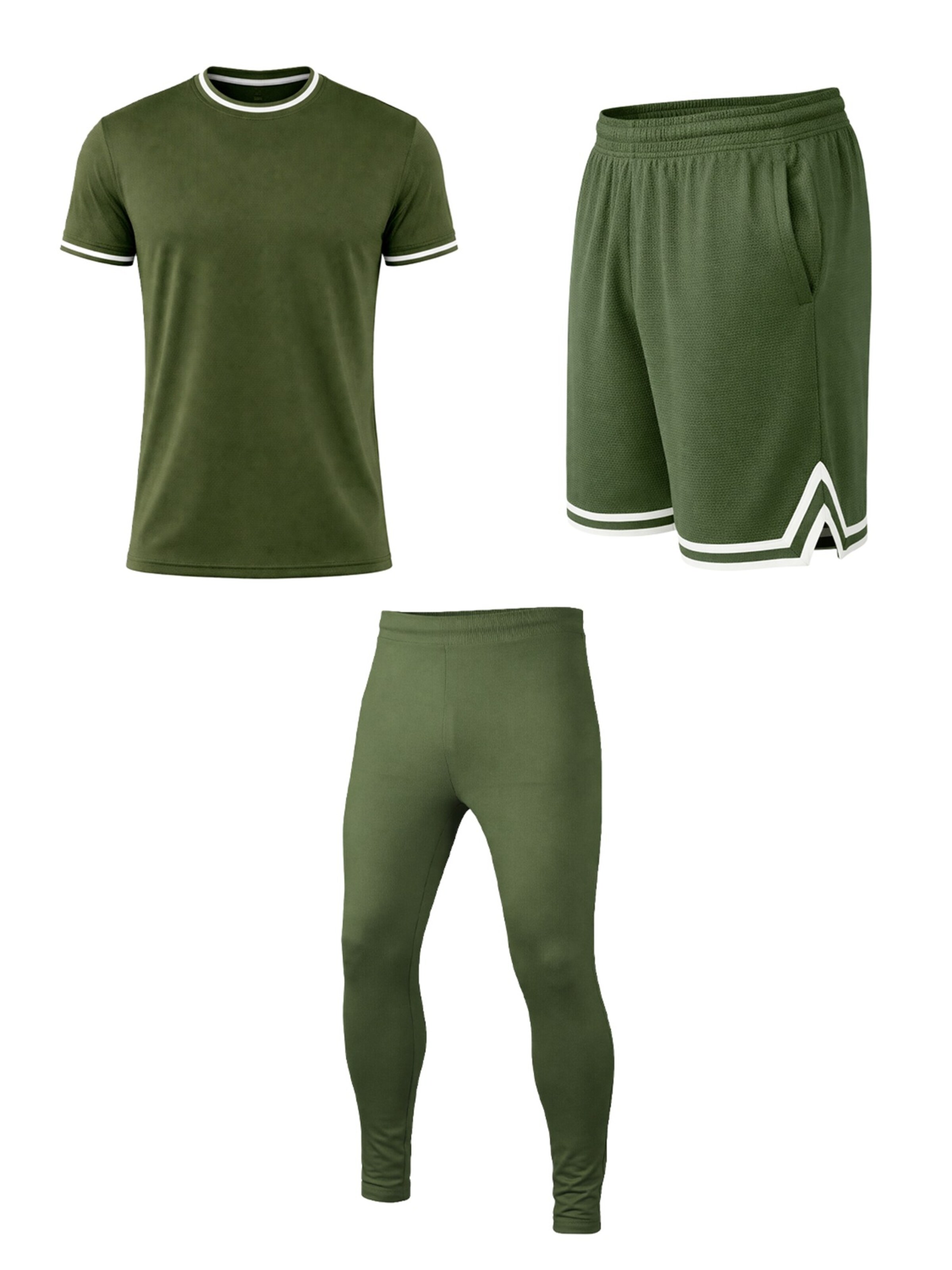 Completo sportivo 'Flex' di PANTONECLO in verde