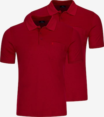 Ragman Shirt 'Basic' in Red: front