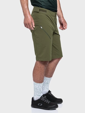 Schöffel Regular Outdoor trousers ' Bike Shorts Style Puula MNS ' in Green
