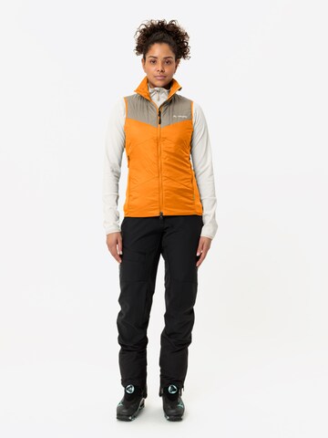 VAUDE Sports vest 'W Sesvenna VE IV' in Orange