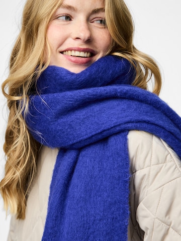 PIECES Scarf in Blue