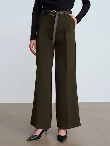 Dilvin Wide Leg Hose in Grün