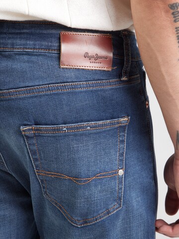 Skinny Jeans 'Finsbury' di Pepe Jeans in blu