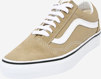VANS Sneaker low 'Old Skool' i mørkebeige / hvid, Produktvisning