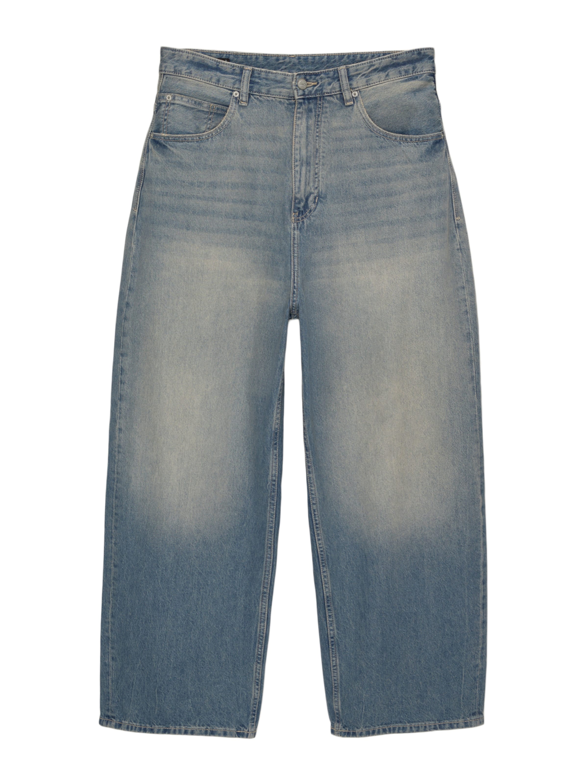 Jean Pull&Bear en bleu : devant