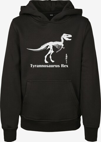 Mister Tee Regular fit Sweatshirt 'T-Rex' in Zwart: voorkant