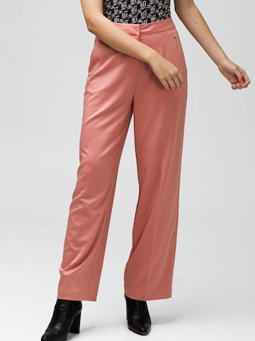 4funkyflavours - Loosefit Pantalón de pinzas 'Run Away' en rosa