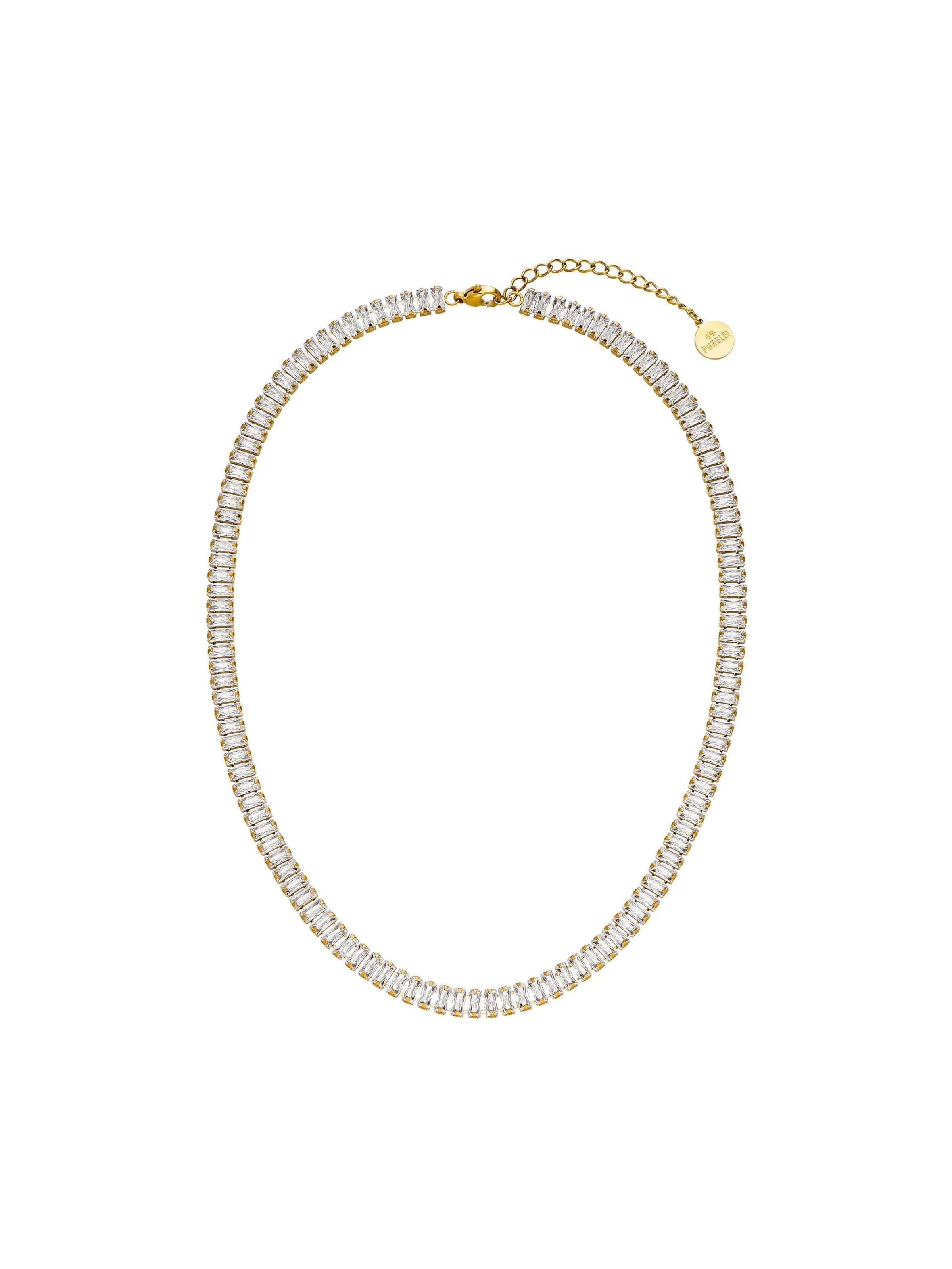 Collana 'Crystal Glow' di PURELEI in oro: frontale