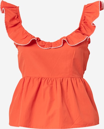 NAF NAF Top in Orange: front