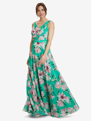 Robe de soirée Vera Mont en vert