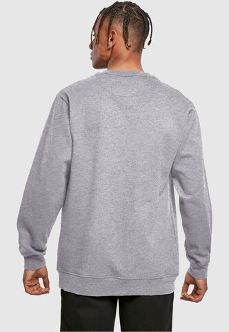 Merchcode Sweatshirt 'Batman - Tech' in Grey