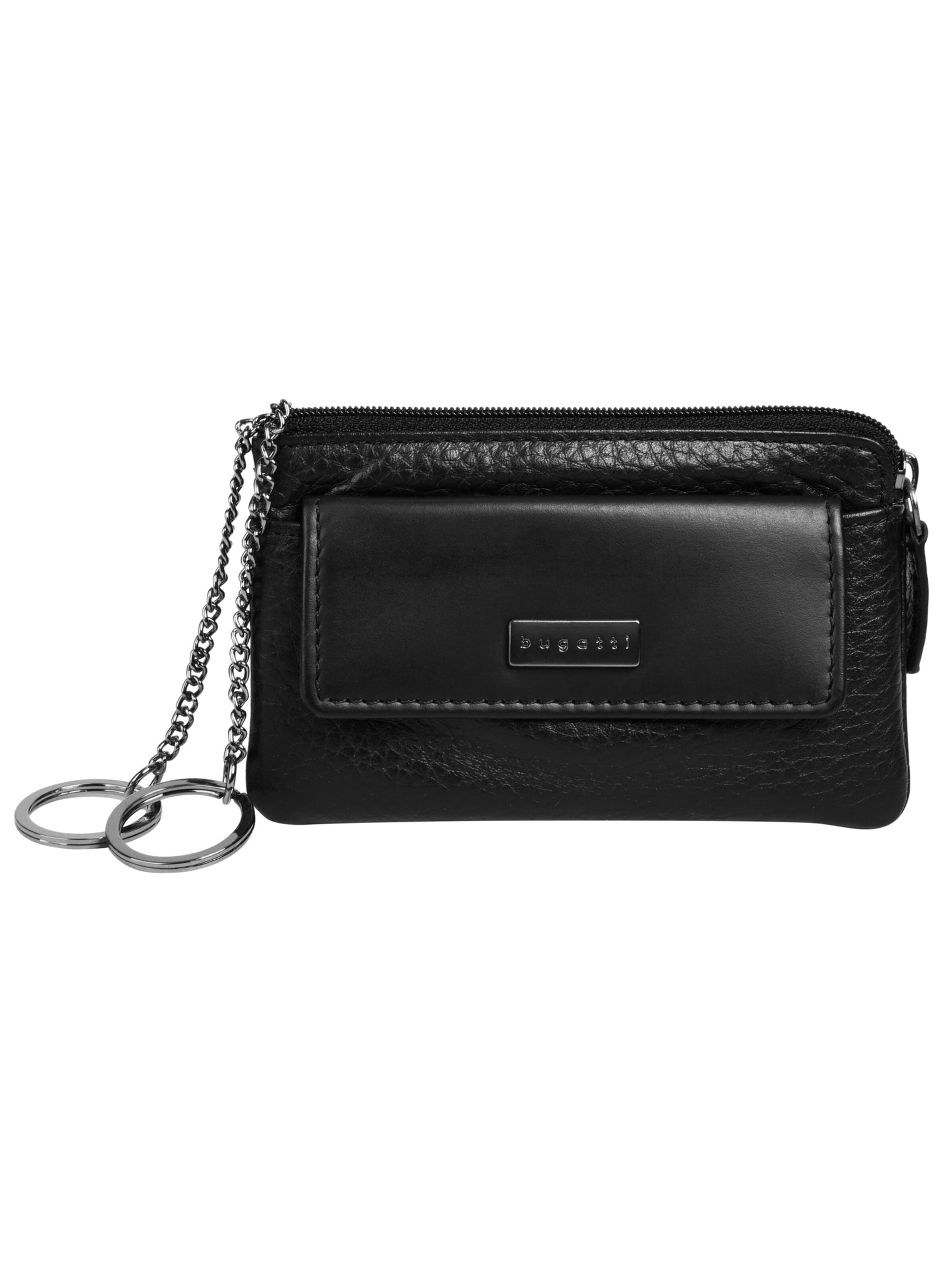 bugatti Portemonnaie 'SINA'‌ in Schwarz: Vorderseite