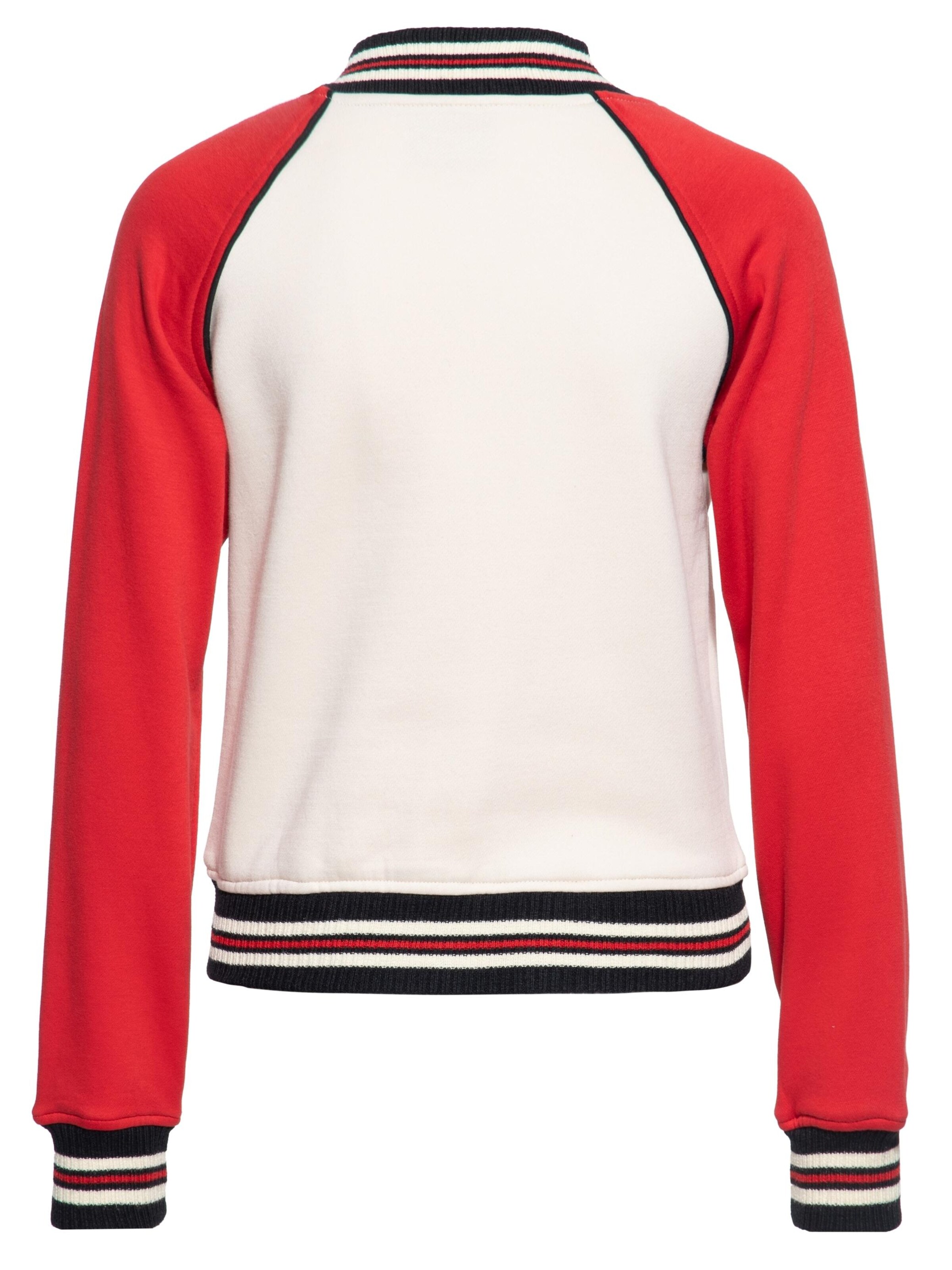 Queen Kerosin Between-Season Jacket 'Q' in Red