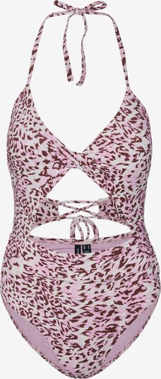 VERO MODA Badpak in de kleur Cyclaam / Rosa / Wit, Productweergave