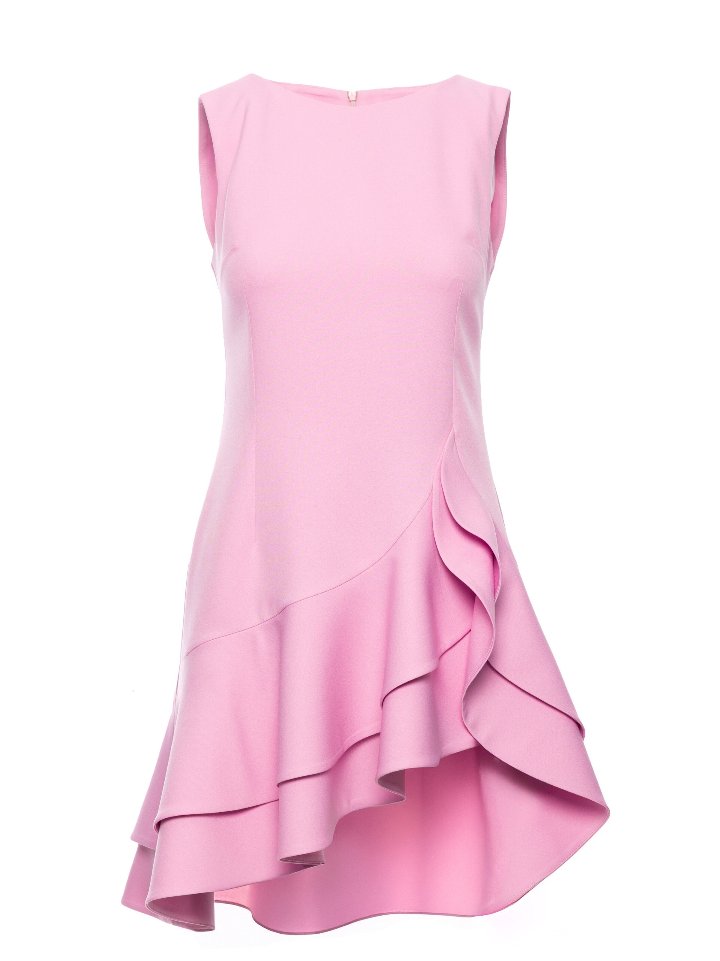 Rochie de la made of emotion pe roz: față