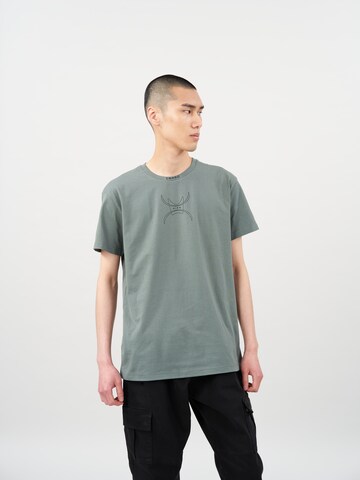 Cørbo Hiro Shirt 'Ronin' in Groen: voorkant