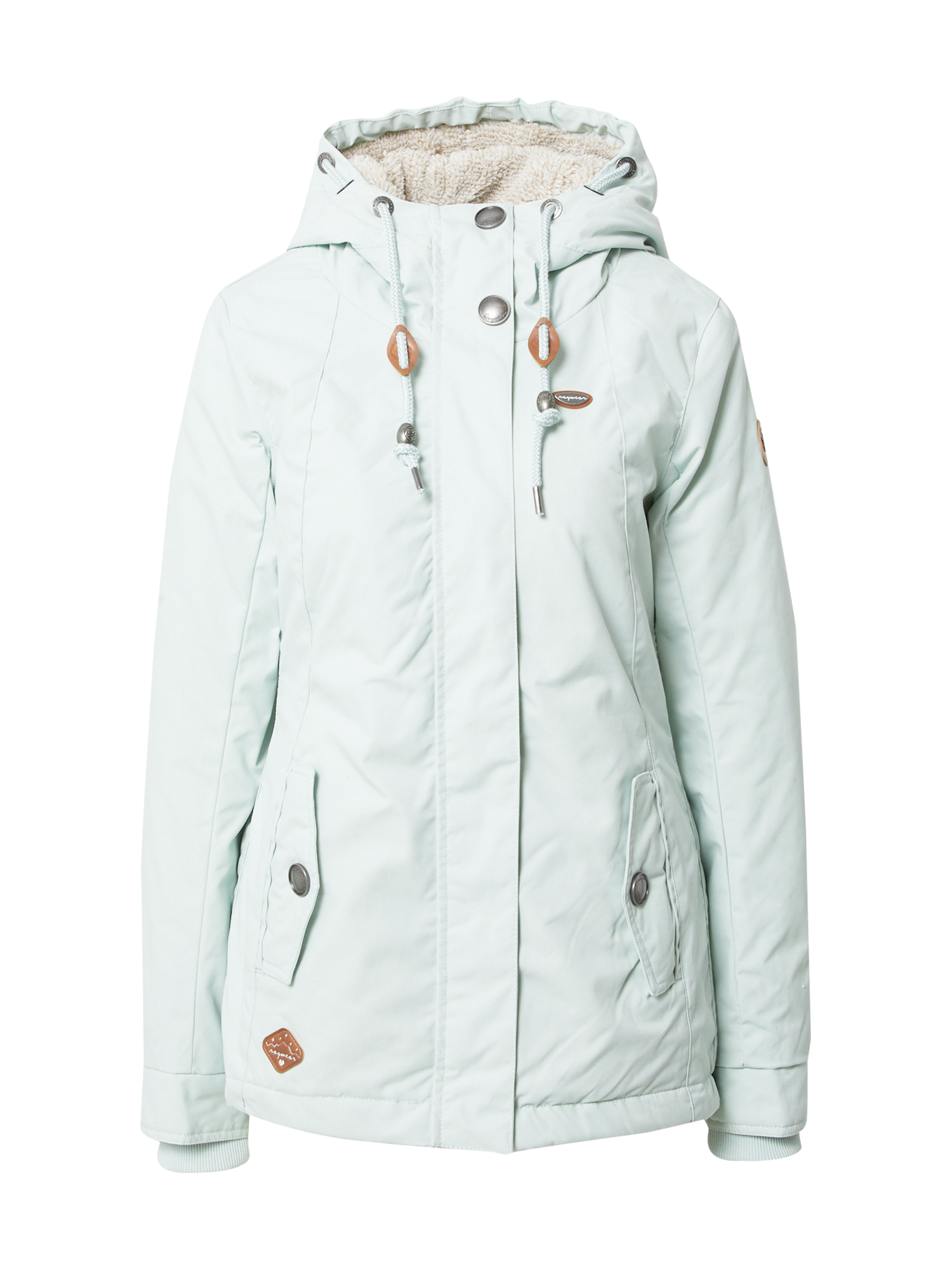 Ragwear Parka invernale MONADE in Verde Pastello 