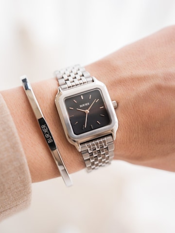 BURKER WatchesAnalogni sat 'Macy Silver Black' - srebro boja: prednji dio