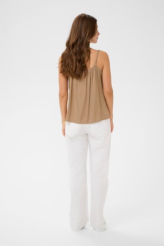 Cream Top 'CRAnna' w kolorze brązowy