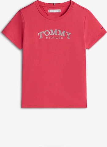 sarkans TOMMY HILFIGER T-Krekls: no priekšpuses